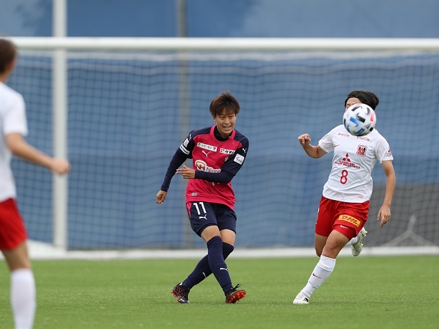 なでしこリーグ1部 第12節 浦和戦｜冷静なプレーに終始