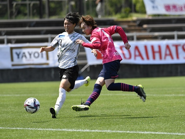 田中智子が3点目!