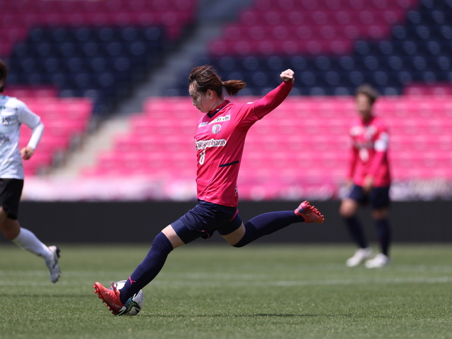 決勝点を決めた田中選手