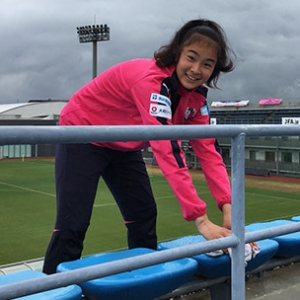 なでしこリーグカップ 第3節 Ｉ神戸戦｜雨が上がり、着々と準備です!