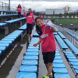 なでしこリーグカップ 第3節 Ｉ神戸戦｜雨が上がり、着々と準備です!