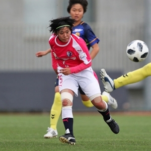 なでしこリーグカップ 第3節 Ｉ神戸戦｜前線でプレーした前川美紀選手