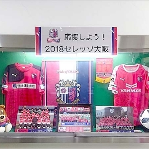 ホームタウンレポート｜住之江図書館で「応援しよう！2018セレッソ大阪」展がスタート！