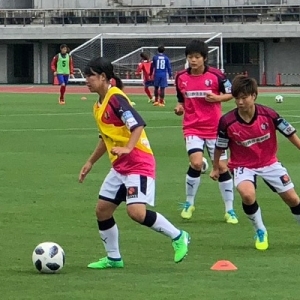 なでしこリーグカップ 第6節 ノジマ戦｜ウォーミングアップが始まりました!