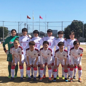 なでしこリーグ 第2節 大和Ｓ戦｜3ゴールを上げ、今季初勝利!!