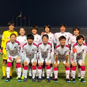 なでしこリーグカップ 第3節 バニーズ戦｜宝田沙織選手がハットトリック、逆転勝利!!