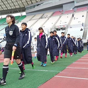 U-15プレナスなでしこアカデミーカップ2019決勝 ac福島戦｜選手入場