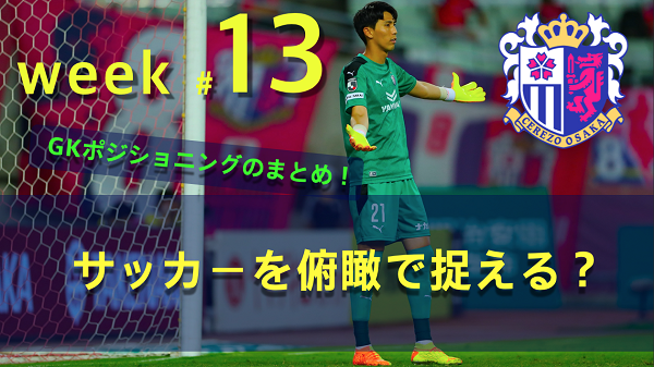 セレッソ大阪アカデミーgk専門チャンネルを配信 Week 13 セレッソ大阪スポーツクラブ公式サイト